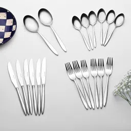 Premium Tableware Spoon Set For Kitchen Stainless Steel Cutlery Set-image-3