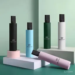 uv super prevent sun UV Reverse Folding Umbrella | Double Layer Windproof | UV Protection | Unisex Umbrella image 3