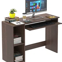 bluewud Mallium Engineered Wood Study Table image 2