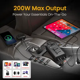 portronics 200 W Turbo Car Charger image 3