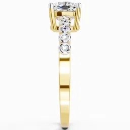 Sparkles Lab Grown Diamond 14kt Yellow Gold ring image 4