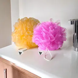 qbz Luxury Bathing Loofah sponge for Men women kids face body wash scrubber-picture-28