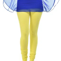 Cotton Lycra Blend Women Churidar-image-10