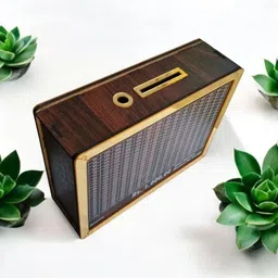 blue orbit trade corporation WoodVault Classic 1 lakh money saving box Coin Bank image 3