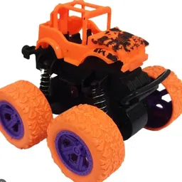 trakyworld Fun Express 4x4 Mini Monster Friction Power Truck Pack of 1 360 Drift Stunt Car image 1