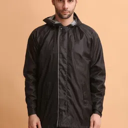 evershine Solid Men Raincoat image 2
