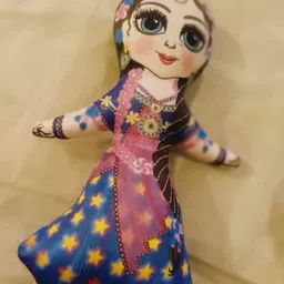 vrindavanstore.in Lalita Vishakha Toy Soft and Plush (Size - 8 inch) - 18.5 cm image 2