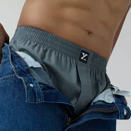 xyxx Pack of 2 Solid Men Boxer image 3