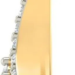 avsar Avsar Real Gold Mira Pendant AVP314YB 14kt Cubic Zirconia Yellow Gold Pendant image 4