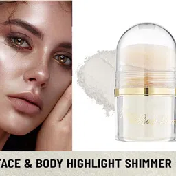 huzurlu Highlighter Powder Silver For All Skin Tyep Highlighter-picture-10