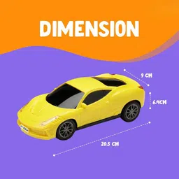 just97 Rechargeable Remote Control Car Toy for kids YLW-6 image 3