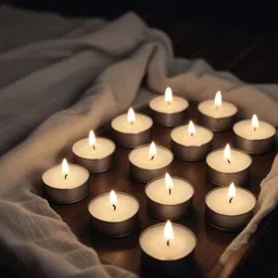 pleasing forest AN_(A_412)_Tealight_White_Pack Of -100 Candle-picture-20