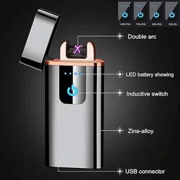 play run USB Electric Dual Flameless Lighter USB™ Electric Dual Flame-less Lighter Cigarette Lighter image 5
