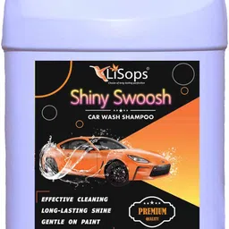 lisops Shiny Swoosh Car Shampoo - 2L Ultra Cleaning Streak-Free Finish Car Washing Liquid-picture-25