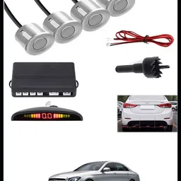 peeps store Car Premium 4 Silver Reverse Parking Sensor-AP25A951 Car Premium 4 Silver Reverse Parking Sensor-AP25A951 Parking Sensor-picture-27