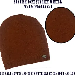 true indian Solid Beanie image 3