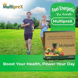 multiprex Multivitamin & Multimineral Capsules Boost Overall Wellness-Pack of 06 image 5