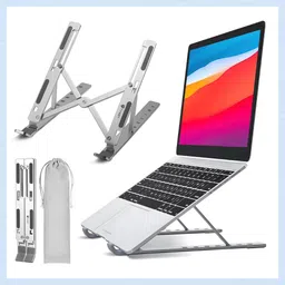 Miniaura Adjustable Laptop Stand Ergonomic Portable Tablet Stand Foldable_F15 Adjustable Laptop Stand Ergonomic Portable Tablet Stand Foldable_F2 Aluminium Desk Stand Rotatable Laptop Stand with Adjustable Height Compatible with Universal Laptops-picture-45
