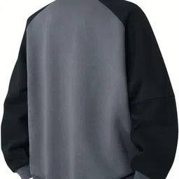 the modern soul Men Full Sleeve Color Block Sweatshirt image 2