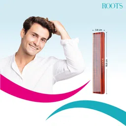 roots Fine Teeth Comb for Fine long Straight Hair image 4