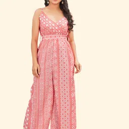 selvifab Self Design Women Jumpsuit image 1