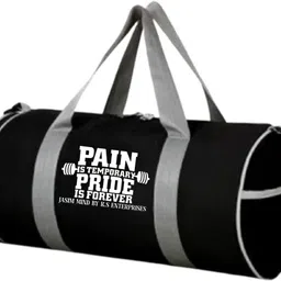 k.s enterprises 20 L Gym Duffel Bag - premium quality sports bag with separate shoe compartment water resistant - Grey-picture-28