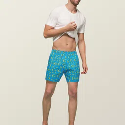 xyxx Pack of 5 Remix IntelliEaze Super Combed Cotton Printed Printed Men Boxer image 4