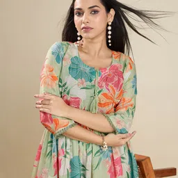 rekha maniyar Tunic Pant Co-ords Set image 5