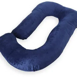 daddy cool Microfibre Pregnancy Pillow Pack of 1 Solid Velvet Pregnancy pillow image 3