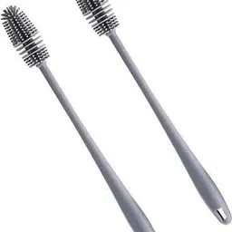 marmoris ecom Silicon Multipurpose Cleaning Brush suits for glass, flasks, mugs, Baby Bottles image 2