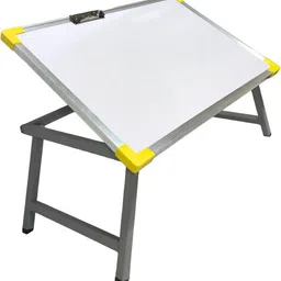 rite tables Multi Purpose White Board Study Table with Paper Holding Clip Wood Portable Laptop Table-picture-14
