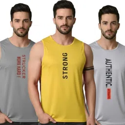 a&d brother Pack of 3 Vest for Mens, Printed Vest,Sando,Gym V est, Gym Sando Men Vest-picture-18