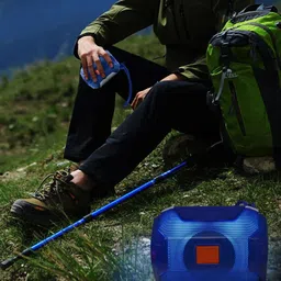F FERONS Powerpact bass & stereo audio color changIng led Light wireless portable FRB-162 3 W Bluetooth Speaker image 5