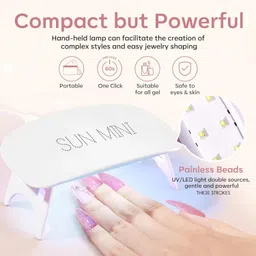 huge leaf NAIL ART KIT POLY GE-L NAIL EXTENTION KIT for Builder UV Nail Art Kit _ck155 image 2