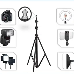 PICPRO 9 feet Heavy Duty & Portable Lightstand with Carry Bag Tripod image 2