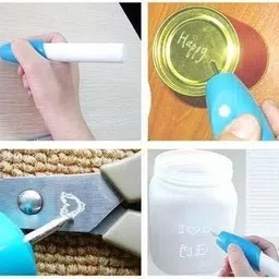 global enterprize Plastic Name Writing Power Engraving Pen Etching Carving It Engraver Machine Electric with Tool Nib for Glass Wood, Metal, Plastic, Jewellery Engraving Set image 4