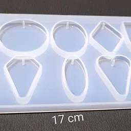 ditya crafts Resin Jewelry Mold Casting Molds Silicone Mould DIY Jewellery, Earrings, Keychains Pendant Mould Arts Craft Making image 4