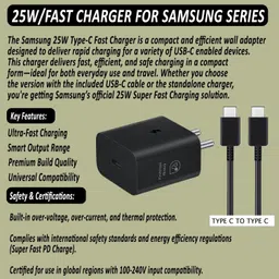 BUXER 25 W Quick Charge 3 A Wall Charger for Mobile with Detachable Cable image 4