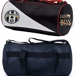15 L Gym Duffel Bag - Combo Gym Leather Duffle Gym Bag for Men and Women for Fitness - Black-image-75