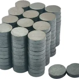jinsa 50pcs Dia 12x3mm Round Ferrite Magnets-For Arts & crafts,multiuse Multipurpose Office Magnets Pack of 50-picture-11