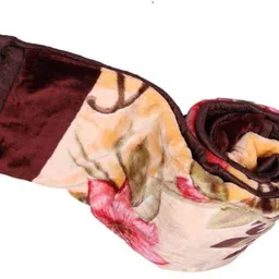 gkm Printed Double Mink Blanket for Mild Winter image 1