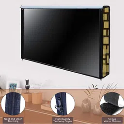 Vocal Store 32 Inch dust proof and water proof TV cover, led cover monitor PVC for 32 inch Computer Monitor, TV, LCD, LED - DUJ59LED32Inch image 5