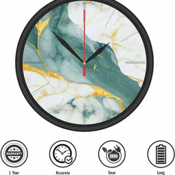 avail Analog 25 cm X 25 cm Wall Clock image 2