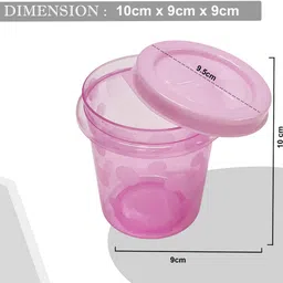 decent plstics Plastic Utility Container - 600 ml image 4