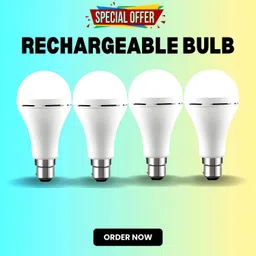 frony Rechargeable Emergency Bulb Inverter Bulb for home 3Hr battery backup_Pack4 L454 3 hrs Bulb Emergency Light-picture-22