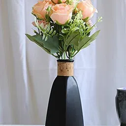 Artificial Peony Rose Flower for Home, vase Decoration and Craft (Peach, Pack of 1) Pink Peony Artificial Flower-image-36