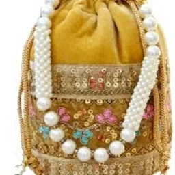 Women Beige Potli-image-67