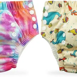chinmay kids Reusable Baby Cloth Diaper – Adjustable Size, Eco-Friendly, Washable image 1