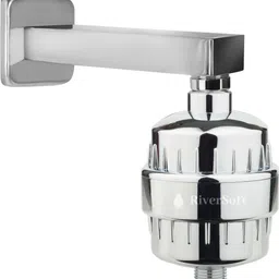 riversoft Bliss-15 High Hardness Shower & Tap Filter | Water Softener for Bathroom Tap Mount Water Filter-picture-37