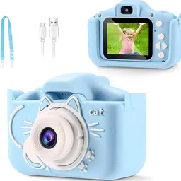 Bzrqx Gift Toy Baby Camera HD Kids Camera Rechargeable 1280x720 Colorfull Camera Photos Video Recording Sports and Action Camera-picture-24